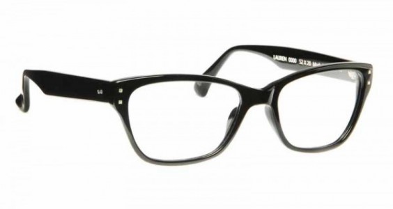 J.F. Rey JFLAUREN Eyeglasses, SHINY BLACK (0000)
