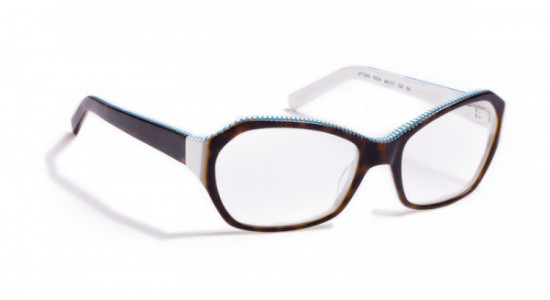 J.F. Rey JF1249 Eyeglasses, Demi / Turquoise stripes (9024)