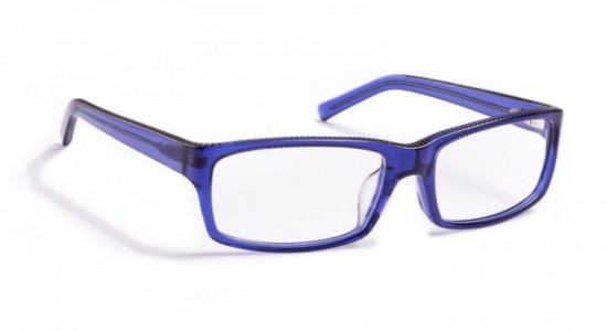 J.F. Rey JF1251 Eyeglasses, Blue crystal / Grey stripes (2003)