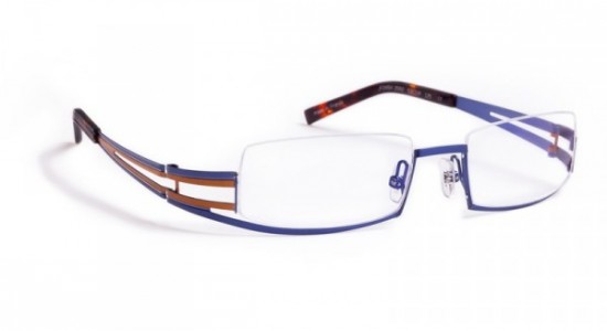 J.F. Rey JF2454 Eyeglasses, Cobalt blue / Light brown (2592)