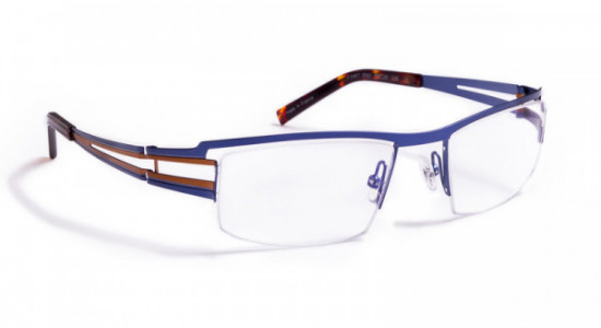 J.F. Rey JF2457 Eyeglasses, Cobalt blue / Light brown (2592)