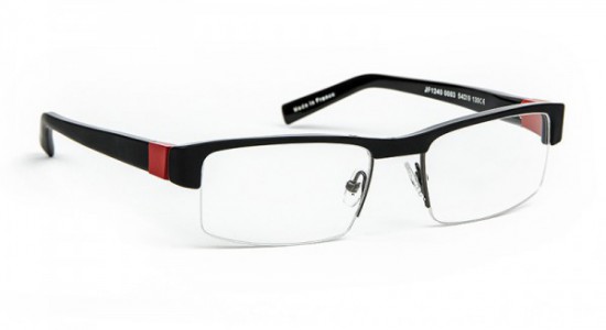 J.F. Rey JF1240 Eyeglasses, Black - Red (0003)