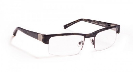 J.F. Rey JF1240 Eyeglasses, Black/Kaki completion chechmate scrubs (0042)