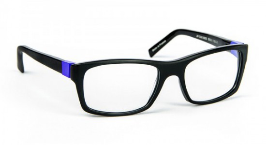 J.F. Rey JF1243 Eyeglasses, Black - Blue (0002)