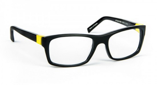 J.F. Rey JF1243 Eyeglasses, Mat black - Yellow (0005)