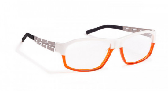 J.F. Rey JF1266 Eyeglasses, Ivory / Orange (1060)