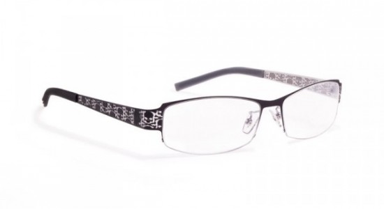 J.F. Rey JF2521 Eyeglasses, Black / Silver (0013)