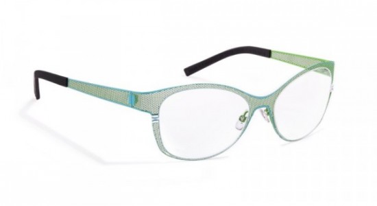 J.F. Rey JF2523 Eyeglasses, Turquoise blue / Apple green (2529)