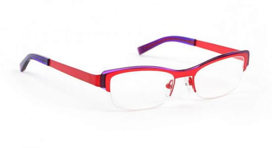 J.F. Rey JF2551 Eyeglasses, Red - Purple (3080)