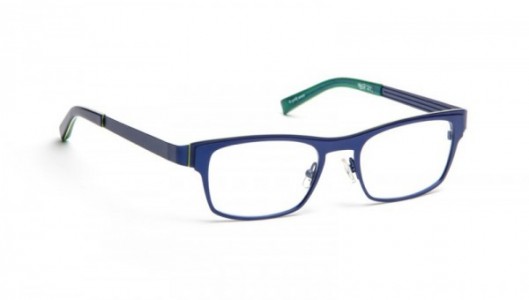 J.F. Rey JF2552 Eyeglasses, Blue - Anise green line (2525)