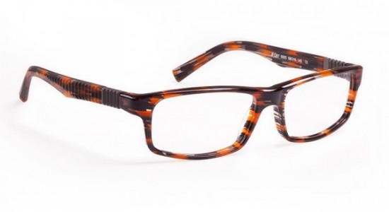 J.F. Rey JF1267 Eyeglasses, Orange - Black (6005)
