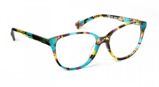 J.F. Rey JF1303 Eyeglasses, Turquoise pattern (2542)