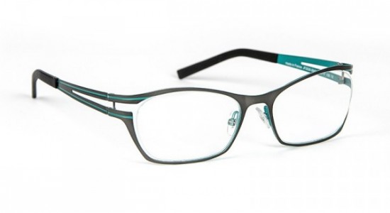 J.F. Rey JF2535 Eyeglasses, Grey - Turquoise (0542)
