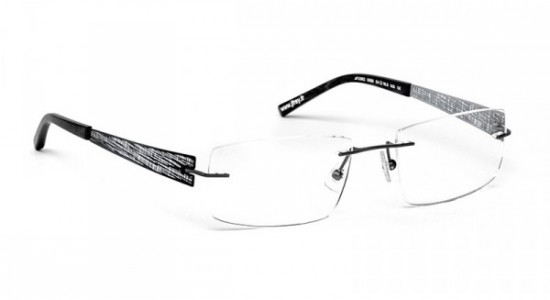 J.F. Rey JF2562 Eyeglasses, Black - Silver (0010)