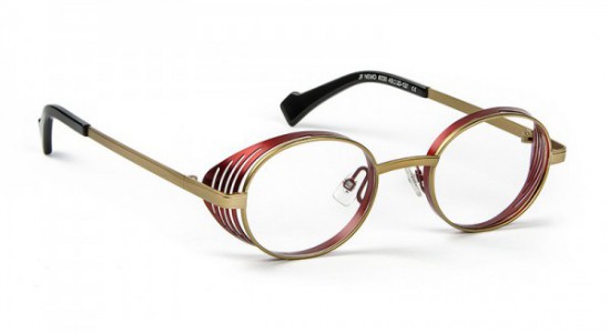 J.F. Rey JF NEMO Eyeglasses, Gilded - Burgundy (6030)
