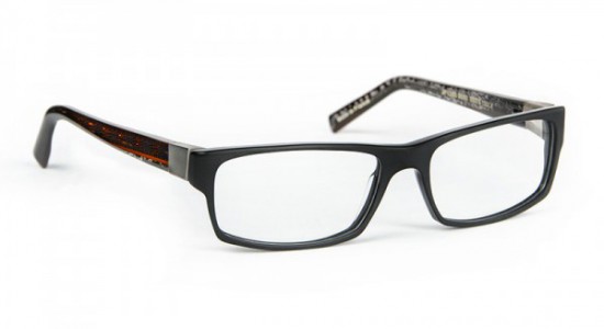 J.F. Rey JF1283 Eyeglasses, Black - Orange (0050)
