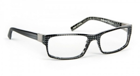 J.F. Rey JF1283 Eyeglasses, Black dogstooth - Grey (0303)