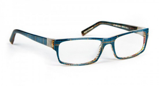 J.F. Rey JF1283 Eyeglasses, Blue - Brown (2292)