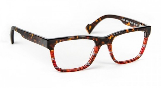 J.F. Rey JF1296 Eyeglasses, Demi - Red - Orange (9535)