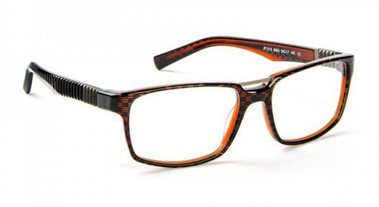 J.F. Rey JF1315 Eyeglasses, Orange - Black (6565)
