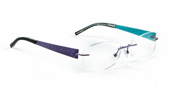 J.F. Rey JF2594 Eyeglasses, Purple - Blue (7025)