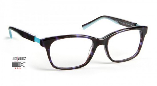 J.F. Rey JF1320 Eyeglasses, Purple - Blue - Black (7520)