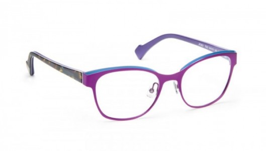 J.F. Rey JF2621 Eyeglasses, Purple - Brown demi (7022)