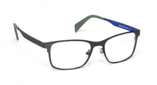 J.F. Rey JF2510N Eyeglasses, JF2510 N 0520 GUN/BLUE (0520)