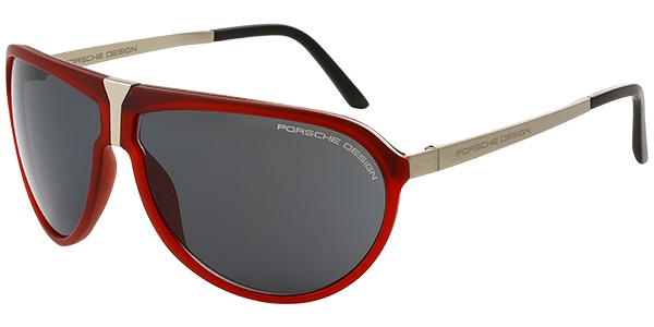 Porsche Design P 8619 Sunglasses, Red, Light Gold (B)