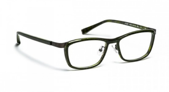 J.F. Rey JF2696 Eyeglasses, JF2696 4505 KAKHI/GREEN + GREY METAL (4505)