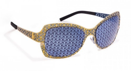 J.F. Rey JFS BLOODYLYS Sunglasses, Antique golden / King blue (5522)