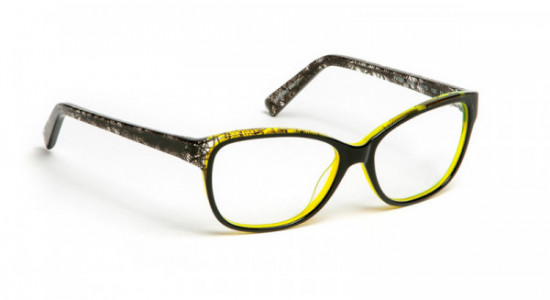 J.F. Rey PA009 Eyeglasses, Black / Yellow (0050)