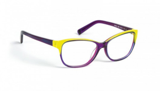 J.F. Rey PA009 Eyeglasses, Purple / Fluo yellow (7050)