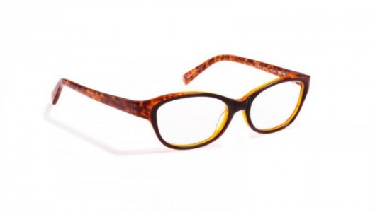J.F. Rey PA010 Eyeglasses, Brown / Orange / Panther (9060)