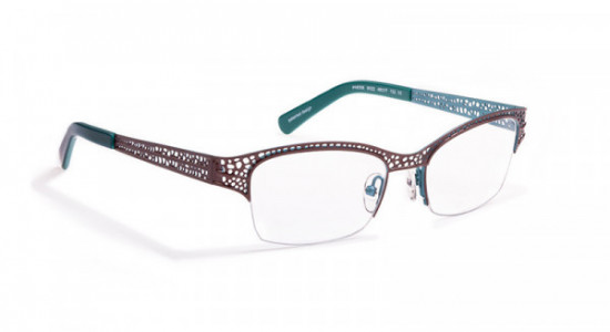 J.F. Rey PM008 Eyeglasses, Wenge / Turquoise (9022)