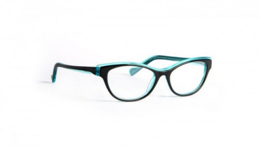 J.F. Rey PA011 Eyeglasses, Black - Crystal blue (0020)