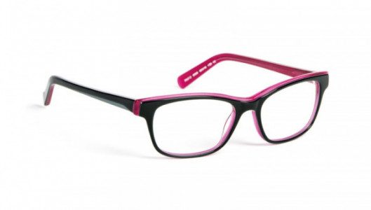 J.F. Rey PA012 Eyeglasses, Black - Purple (0080)