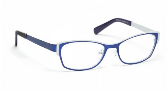 J.F. Rey PM012 Eyeglasses, PM012 2510 BLUE/WHITE (2510)