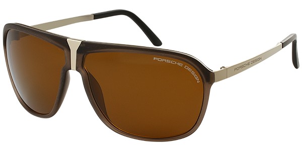 Porsche Design P 8618 C Sunglasses, Brown, Light Gold (C)