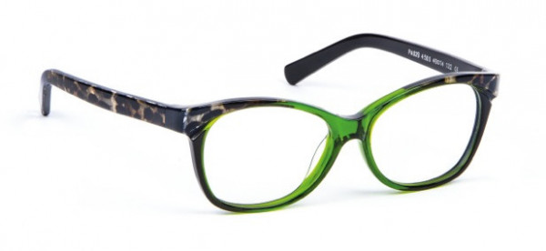 J.F. Rey PA029 Eyeglasses, GREEN/PANTHER SILVER (4500)