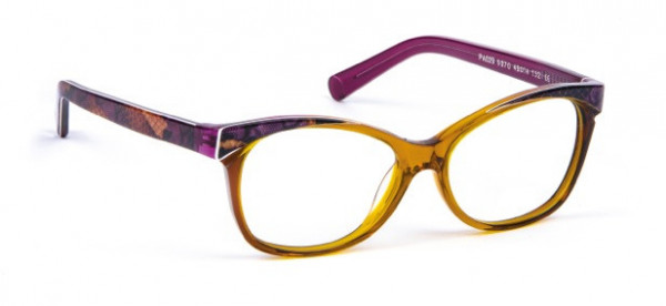 J.F. Rey PA029 Eyeglasses, BROWN/SNAKE VIOLET (9070)