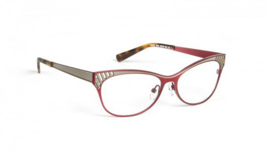 J.F. Rey PM023 Eyeglasses, Red / Silver (3505)