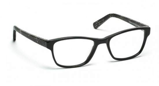 J.F. Rey PA026SL Eyeglasses, PA026 0018 LIMITED BLACK/SNAKE (0018)