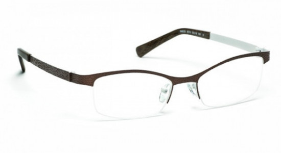 J.F. Rey PM029 Eyeglasses, BROWN/WHITE (9010)