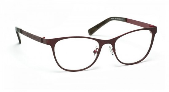 J.F. Rey PM030 Eyeglasses, PM030 3830 DARK RED/CHERRY (3830)