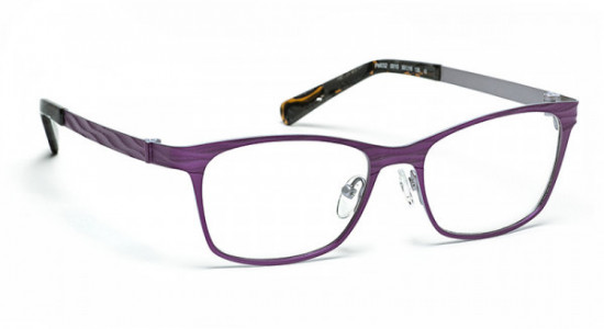 J.F. Rey PM032 Eyeglasses, DARK PURPLE/SILVER (7010)