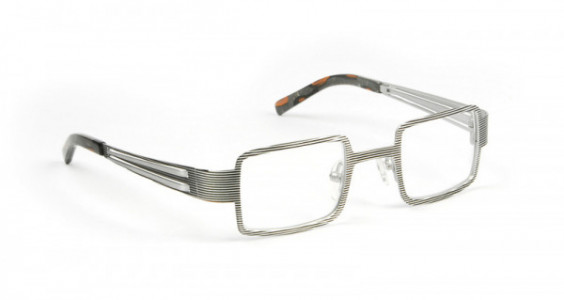 J.F. Rey HAPPY Eyeglasses, Black - White Silver (0010)