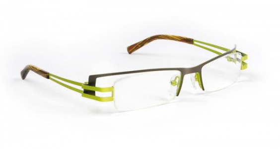 J.F. Rey HERCULE Eyeglasses, Ruthenium - Green (0545)