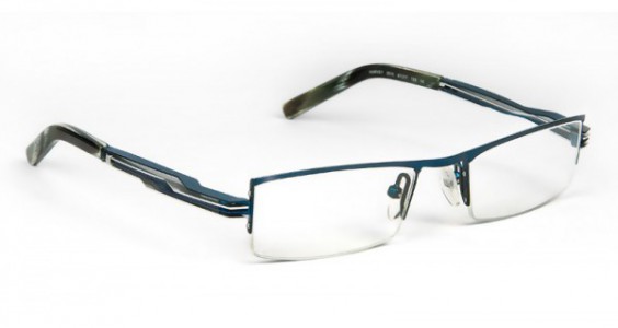 J.F. Rey HARVEY  Eyeglasses, Navy blue - Silver (2010)