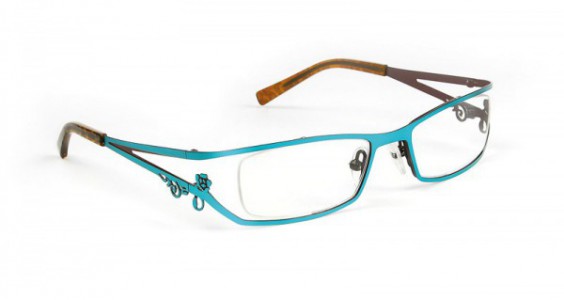 J.F. Rey HIBISCUS Eyeglasses, Blue - Brown (2490)